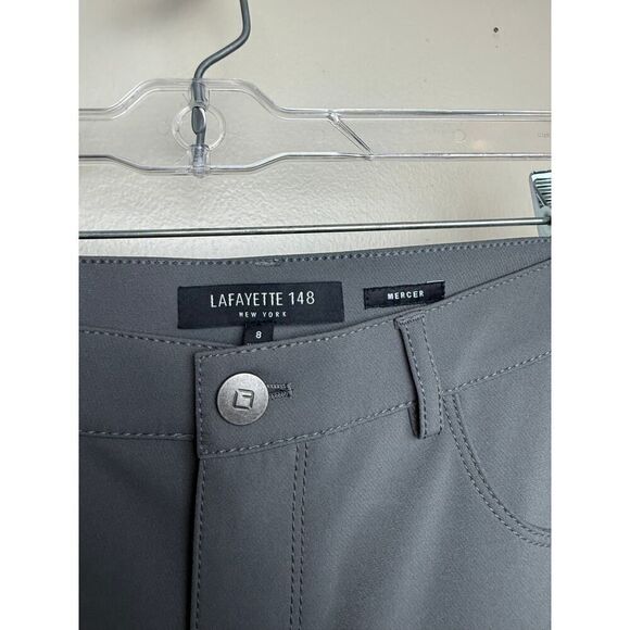 Lafayette 148 Mercer Grey Five Pocket Pants Sz. 8 - Picture 5 of 5